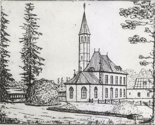 Жуковский (изображение Приоратского замка)