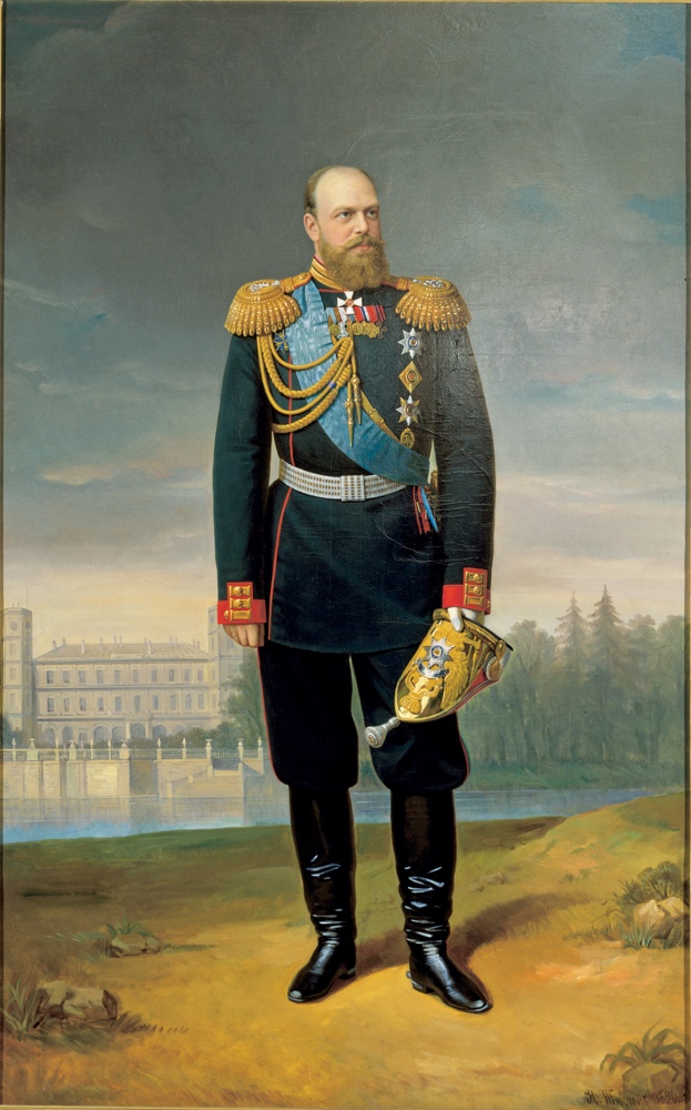 И.А. Тюрин. Портрет императора Александра III